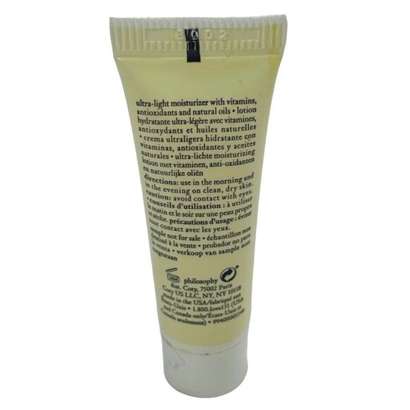 5/$25💜 Philosophy Purity Ultra Light Moisturizer - Picture 6 of 13